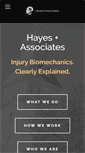 Mobile Screenshot of hayesassoc.com
